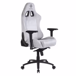 Deltaco GAM-121-LG Siège pour jeu vidéo Fauteuil de gaming Siège rembourré Blanc