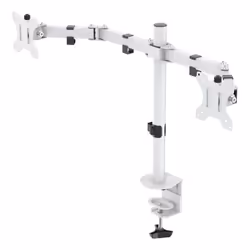 Deltaco GAM-040-W, 33 cm (13"), 81,3 cm (32"), 75 x 75 mm, 100 x 100 mm, Réglage de la hauteur, Noir
