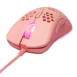 Deltaco GAM-108-P souris Jouer Droitier USB Type-A Optique 6400 DPI