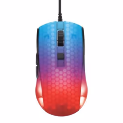 Deltaco GAM-144, Droitier, USB Type-A, 6200 DPI, Noir