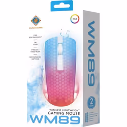 Deltaco GAM-145-W souris Droitier USB Type-A 1000 DPI