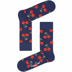 Happy Socks modèle Cherry Bleu