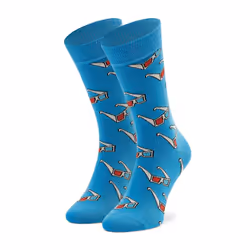 Happy Socks modèle Glasses Bleu