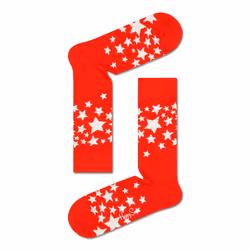 Happy Socks modèle Pack Stars Gift Socks Rouge