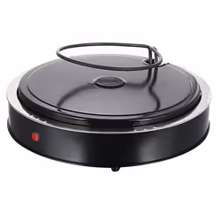 Emerio PO-115984 Machine et four à pizzas 6 pizza(s) 1200 W Noir, Orange - Vue supplémentaire 4