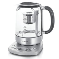 Emerio WK-122248 bouilloire 1,7 L 2200 W Acier inoxydable, Transparent
