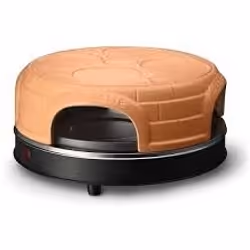 Emerio Pizzarette, 1 pizza(s), Noir, Marron, 1100 W, 220 - 240 V, 50 / 60 Hz