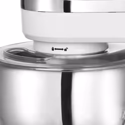 Emerio KM-123117 robot de cuisine 1000 W 5 L Acier inoxydable, Blanc - Vue supplémentaire 2