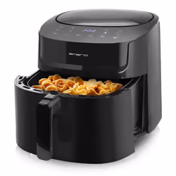 Emerio AF-129622.1, Friteuse d’air chaud, 7,2 L, 60 °C, 200 °C, Unique, Noir