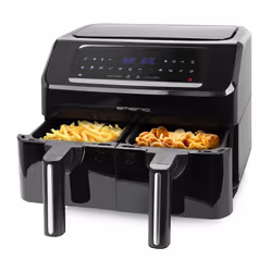 Emerio Smart Fryer AF-130376.1, Friteuse d’air chaud, 7,2 L, 50 °C, 200 °C, 60 min, Double