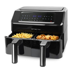 Emerio Smart Fryer AF-130376.1 Double 7,2 L Autonome 2400 W Friteuse d’air chaud Noir