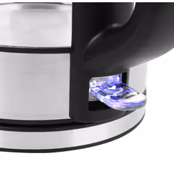 Emerio WK-130126 bouilloire 1,7 L 2200 W Noir, Transparent