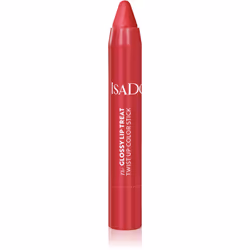De belles lèvres mises en valeur ne se démodent jamais. Le rouge à lèvres IsaDora The Glossy Lip Treat Twist Up Color couvrir ...