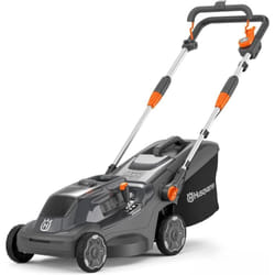 Tondeuse à gazon sur batterie Husqvarna Aspire LC34-P4A, pour 500 m² i tondeuse électrique, bac de ramassage 30 l, largeur de coupe 34 cm, compacte