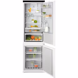 Electrolux Réfrigérateur-congélateur combiné Encastrable 177.2 cm TwinTech, 217 L, Intégré, E, 37 dB, SN-ST, No Frost (réfrig ...