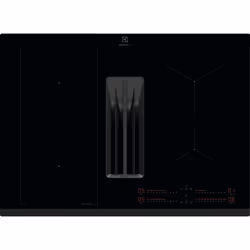 Electrolux KCC73443, Noir, Intégré, 70 cm, Plaque avec zone à induction, Verre, 4 zone(s)