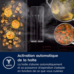 Electrolux KCC73443 Noir Intégré 70 cm Plaque avec zone à induction 4 zone(s) - Vue supplémentaire 6