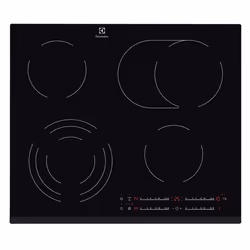 Electrolux EHF6547FOK, Noir, Intégré, 59 cm, Plaque avec zone à induction, Verre-céramique, 4 zone(s)
