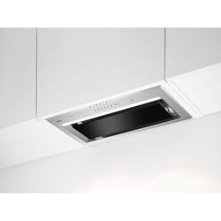AEG GDG966AL Intégré Noir, Acier inoxydable A++ 680 m³/h