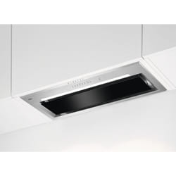 AEG 942 022 733 hotte Intégré Noir, Acier inoxydable A++ 710 m³/h