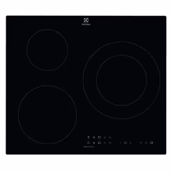 Electrolux Table induction, Noir, Intégré, 60 cm, Plaque avec zone à induction, 3 zone(s), 3 zone(s)