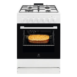 Electrolux LKK620010W Cuisinière A Electrique Gaz Blanc