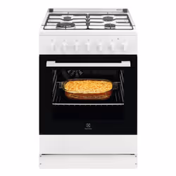 Electrolux LKK620010W Cuisinière A Electrique Gaz Blanc