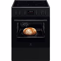 Cuisinière vitrocéramique Electrolux EKR648923K Caracteristiques principales : Fonctionnalités cuisinière : Porte froide. Typ ...