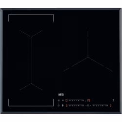AEG TI64IB10IZ, Noir, Intégré, 60 cm, Plaque avec zone à induction, Verre, 4 zone(s)