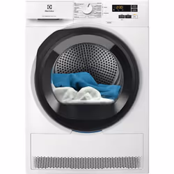Electrolux EDI618A5BO, Pose libre, Charge par dessus, Condensation, Blanc, Rotatif, Tactile, 8 kg