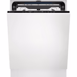 Electrolux SatelliteClean EES68605L, Entièrement intégré, Taille maximum (60 cm), Blanc, Noir, Tactile, chaud
