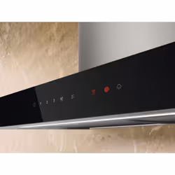 Electrolux LFT826X Montée au mur Noir, Acier inoxydable A 600 m³/h - Vue supplémentaire 3