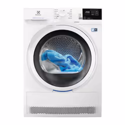 Electrolux EW8H5122RE, Pose libre, Charge avant, Pompe à chaleur, Blanc, Rotatif, Droite