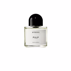 Byredo Pulp, 100 ml, Bergamote, Cassis, Cardamone, Pomme, Figue, Fleur de Tiare, Cèdre, Pêche, Praline, Spray