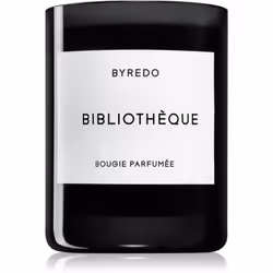 La bougie parfumée BYREDO Bibliotheque embaume votre intérieur d’une agréable odeur et crée ainsi une atmosphère cosy dans la ...