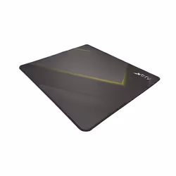 CHERRY XTRFY GP1, Noir, Gris, Jaune, Motif, Tissu, Caoutchouc, Base antidérapante, Tapis de souris de jeu