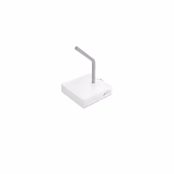 CHERRY XTRFY B4, Support de câbles, Bureau, Métal, Caoutchouc, Silicone, Blanc