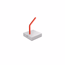 CHERRY XTRFY B4 Bureau Support de câbles Rouge, Blanc 1 pièce(s)