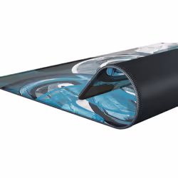 CHERRY XTRFY GP4 Tapis de souris de jeu Noir, Bleu, Gris - Vue supplémentaire 4