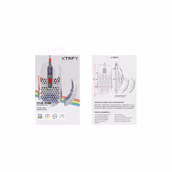 Xtrfy M42 souris Ambidextre USB Type-A Optique 16000 DPI - Vue supplémentaire 10