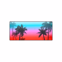 CHERRY XTRFY GP5-XL-MIAMI, Multicolore, Image, Vêtement, Caoutchouc, Base antidérapante, Tapis de souris de jeu