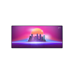 CHERRY XTRFY GP5-XL-RETROWAVE tapis de souris Tapis de souris de jeu Multicolore