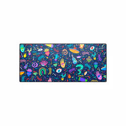 CHERRY XTRFY GP5-XL-FIESTA, Multicolore, Image, Vêtement, Caoutchouc, Base antidérapante, Tapis de souris de jeu