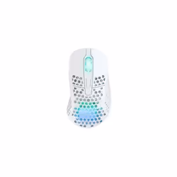 CHERRY XTRFY M4 RGB, Droitier, Optique, RF Wireless + USB Type-C, 19000 DPI, Blanc