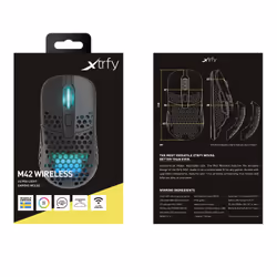 CHERRY XTRFY M42 RGB souris Ambidextre RF Wireless + USB Type-C Optique 19000 DPI - Vue supplémentaire 23