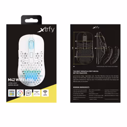 CHERRY XTRFY M42 RGB souris Ambidextre RF Wireless + USB Type-C Optique 19000 DPI - Vue supplémentaire 23