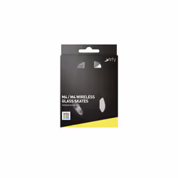 CHERRY XTRFY Xtrfy ZUB Glass skates M4 Litus White Tapis de souris