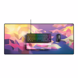 CHERRY XTRFY WR5 Compact Litus repose-poignet Résine, Silicone Rose