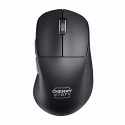 CHERRY XTRFY M64 Pro Wireless, RF sans fil, 26000 DPI, Noir, Argent