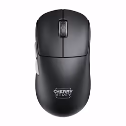 CHERRY XTRFY M68 Pro Wireless, Droitier, RF sans fil, 26000 DPI, Noir, Argent